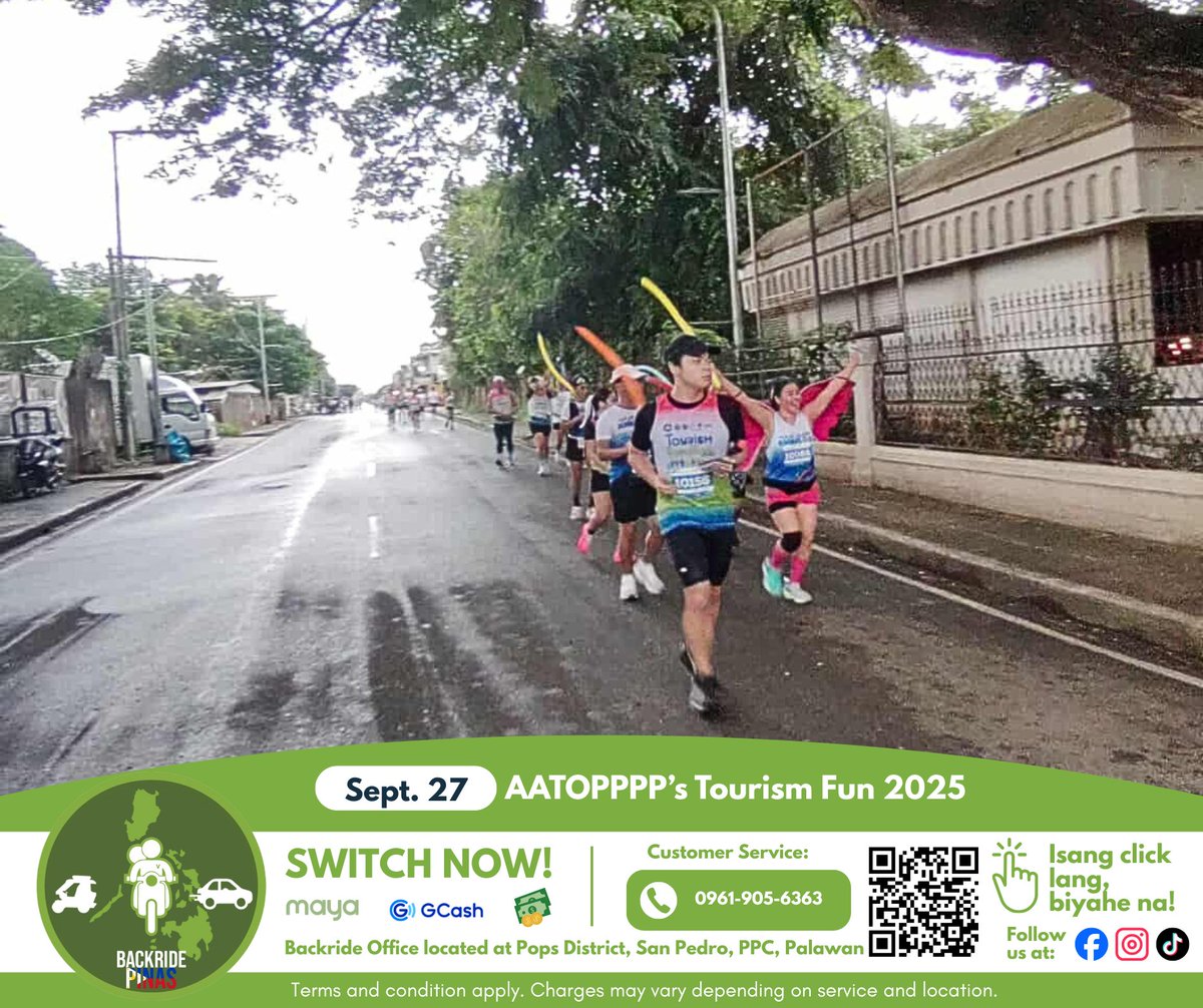 BackridePinas's tweet photo. 𝗢𝘂𝗿 𝗵𝗲𝗮𝗿𝘁𝗳𝗲𝗹𝘁 𝗮𝗽𝗽𝗿𝗲𝗰𝗶𝗮𝘁𝗶𝗼𝗻 𝘁𝗼 𝘁𝗵𝗲 𝗖𝗶𝘁𝘆 𝗧𝗼𝘂𝗿𝗶𝘀𝗺 𝗢𝗳𝗳𝗶𝗰𝗲 and the dedicated officers of 𝗔𝗔𝗧𝗢𝗣𝗣𝗣𝗣 for organizing such a meaningful and memorable event last September 27. https://t.co/9KsYfZHLqR