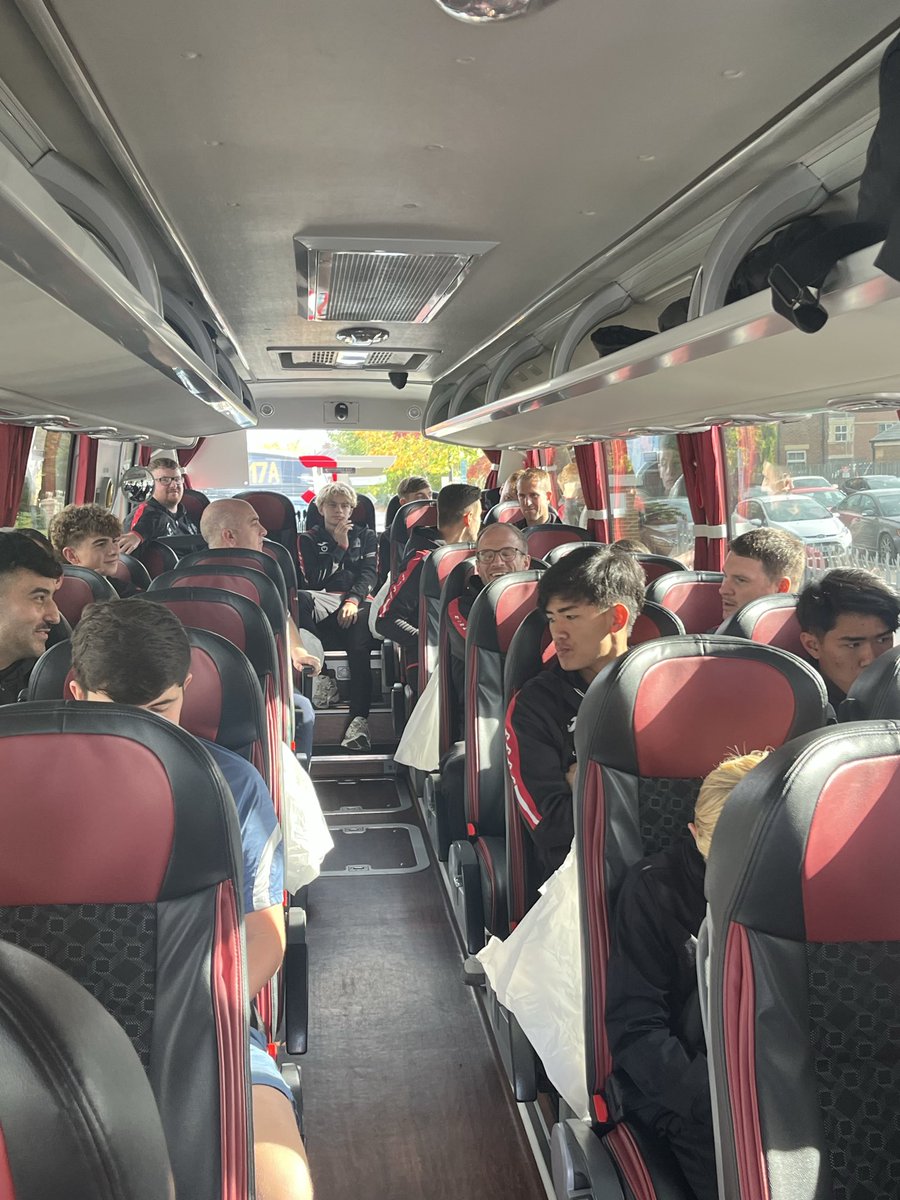 On route 🚌 ⚽️