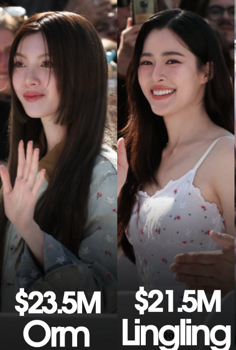 jennieyaaaahhhh's tweet image. Together, their Earned Media Value (EMV) reaches around $45 million, meaning that through nothing but their presence, mentions, fan engagement, and online buzz (without a single paid ad), LingOrm generated $45M worth of exposure for the brand.
And yet, they still get cast in a…