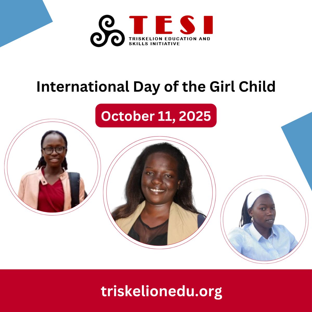 Today is International Day of the Girl Child. We highlight 3 girls: Peace Angom of <a href="/LIRA_UNIVERSITY/">liraUniversity</a>, Ruth (middle), a public health specialist, and Daizy Akello, a student at <a href="/Muni_University/">Muni University</a>. Together, let's empower girls to succeed. #STEM
