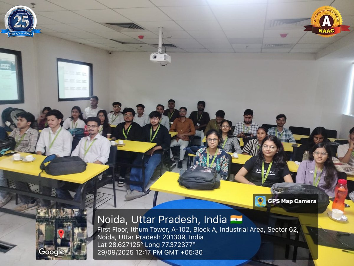 rkgit_'s tweet image. perspective on software technologies and equipping them with skills relevant to their future careers.
#IndustrialTour #Blogic #getyourselfplaced #engineering #BTech #computerscience #IT #CS #topbtechinstitute #BestEngineeringCollege #topplacementcollege #EngineeringInstitute