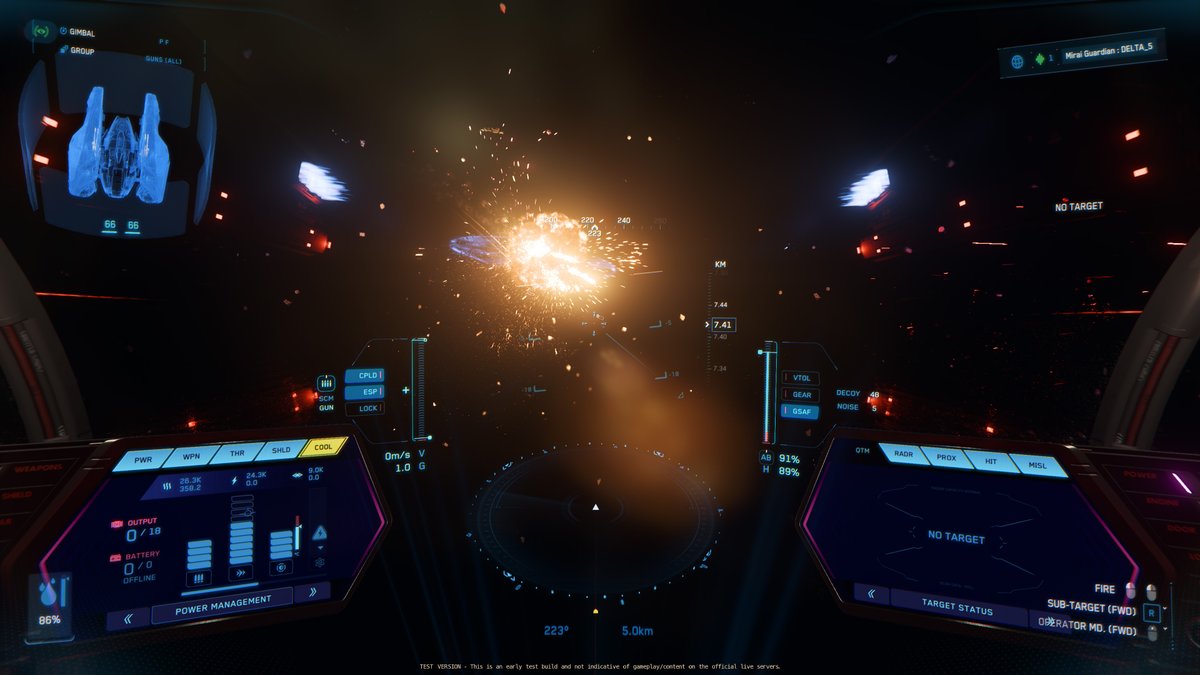 #StarCitizen 

I hope i captureed this as well as it was... absolute beautiful.

This is what i love about this game. Just pure atmosphere...