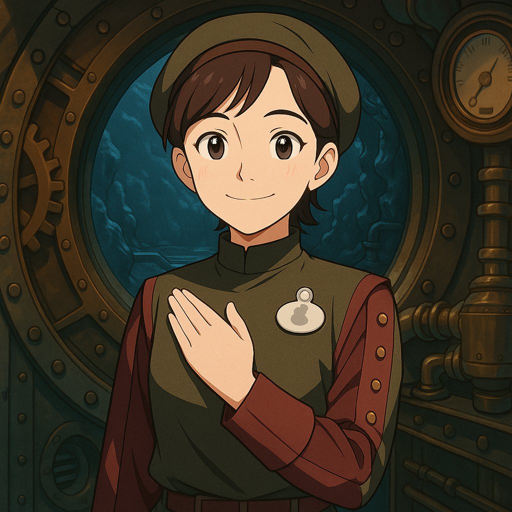 ネモ船長のクルーたちには、
実は合言葉がある。

左手を右肩にあてて「モビリス！」と言うと、
クルーが「モビリ！」と返してくれるよ⚓️

このポーズ、正面から見るとネモ船長の“N”の形になっているんだよ。

ぜひ、次にクルーさんに会う時は「モビリス！」って挨拶してみてね🌋