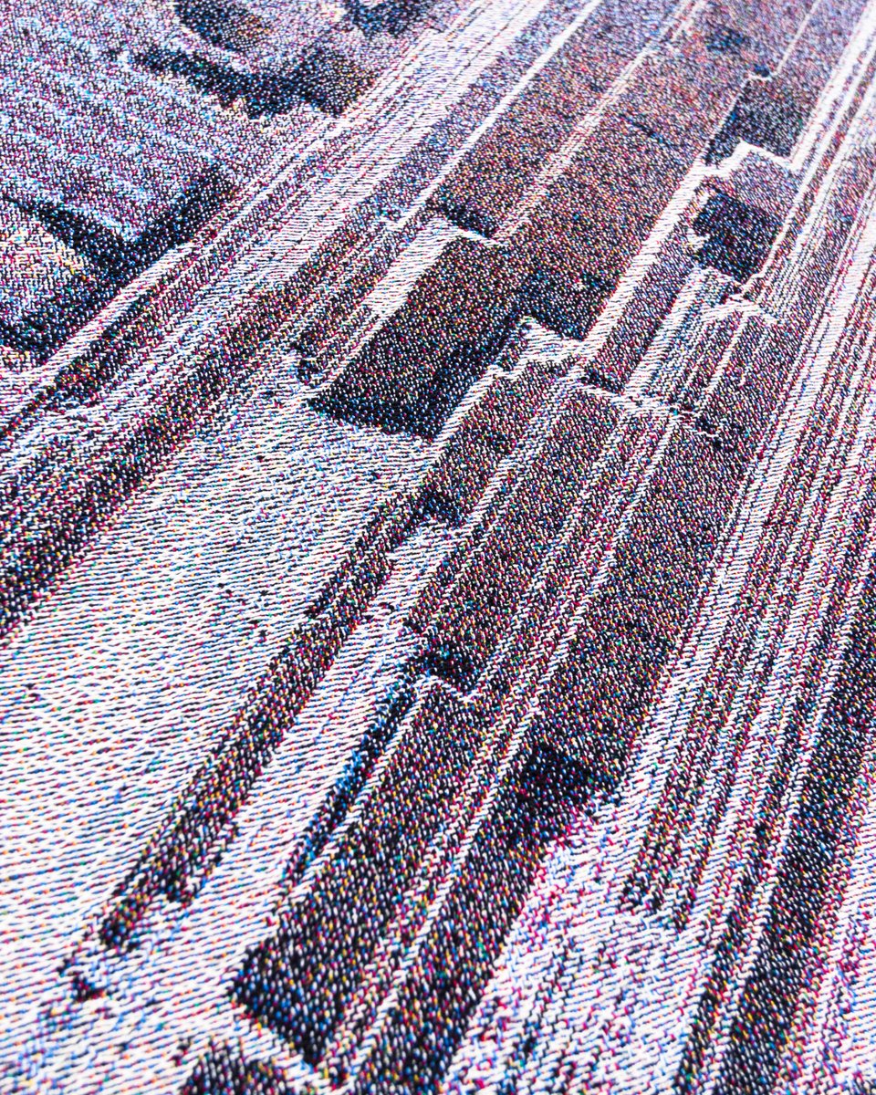 GlitchTextiles's tweet image. A Year In Code

Orion Ascending Throw - Detail

glitchtextiles.com/woven-throws/o…

#generative #algorithmicdesign #imageprocessing #pixelsorting #creativecoding #glitchtextiles #textiles #textiledesign #textileart #woven