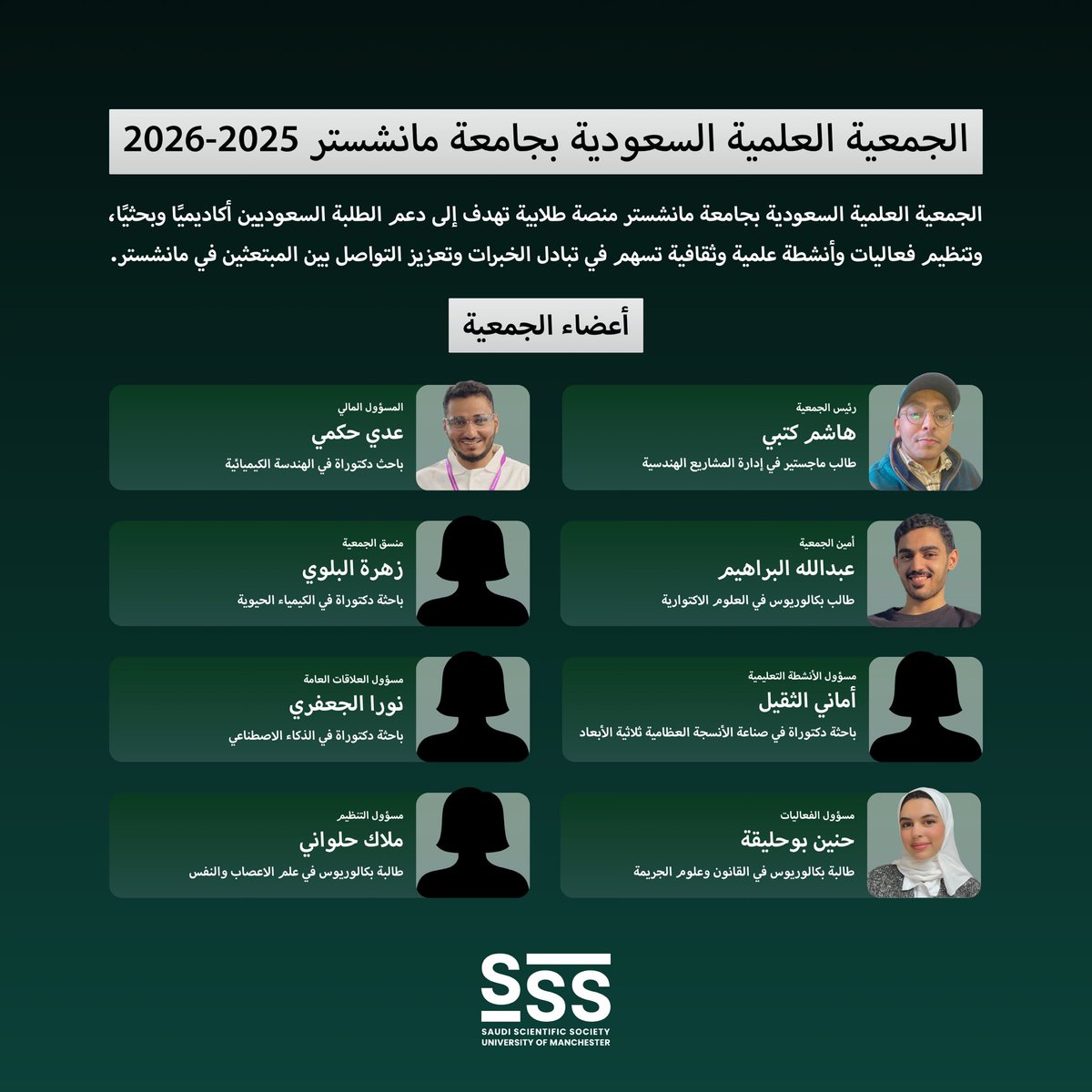الجمعية العلمية السعودية بجامعة مانشستر tweet media