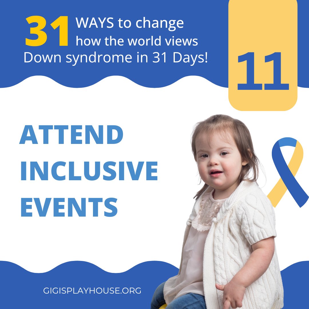 GiGis_Playhouse's tweet photo. Celebrate inclusion—join or host an event like GiGiFIT Acceptance Challenge! Bring friends & family.
🔗 https://t.co/MLqd8lw70p
#DSAM https://t.co/dAM6ZLqtCM