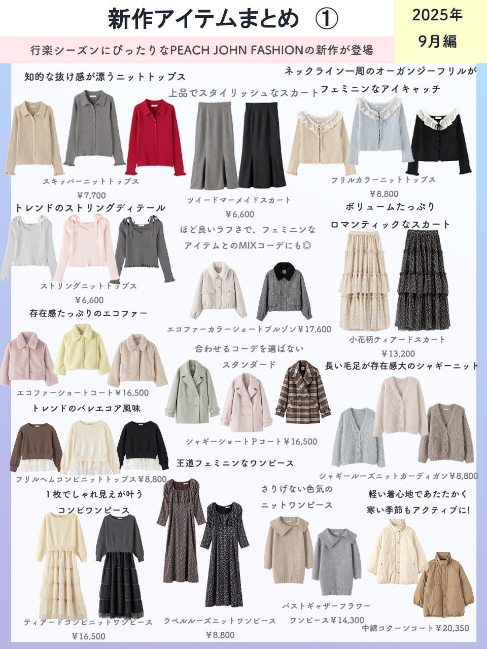 ピーチジョン ハローキティ ライトホイップリー3点セット GiRLS by