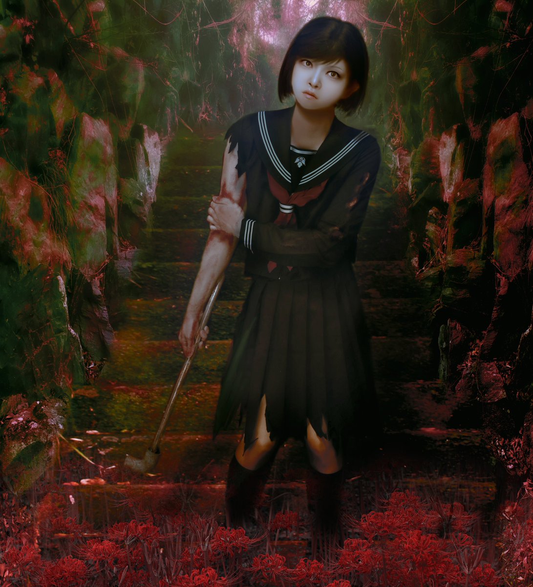 Cosplay SILENT HILL f 深水 雛子 #silenthillf #サイレントヒルf