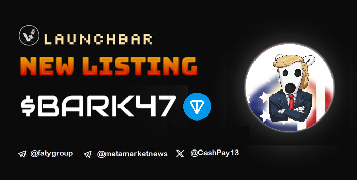 CashPay13's tweet photo. ⚡️ LaunchBar Xpress (TON) 🔥

💎 Coin: Mr. Bark President ($BARK47)

TS: 1 BILLION

Chart: https://t.co/TpgTef3IQN

TG: https://t.co/lsJr2xCd3m

X @bark047

CA: https://t.co/Dla1DYCNkG

https://t.co/nTHliIAKKe | https://t.co/4uzEjQCdAu

#Launchbar #ton #meme #web3 #BARK47 https://t.co/NNMSXsboO9