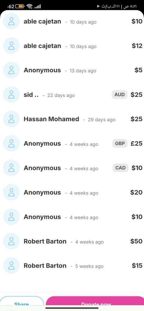 momen111393's tweet image. Unfortunately,I’m fading 😰

With a heart full of pain I tell you:I was diagnosed with severe malnutrition from endless hunger.
My body is breaking,my strength is gone, and I can’t afford food or medicine
3 replies  even dots — can break the
 algorithm🥺
chuffed.org/project/139372…