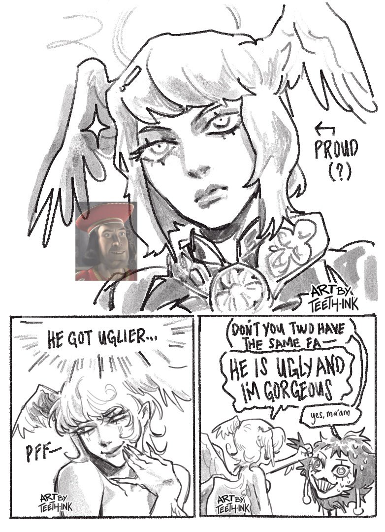 NotTeethInk's tweet image. Michael with a bob 

#devilman #devillady #rkgk