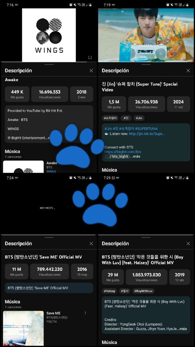 metzandi7's tweet image. 🔵 Awake 
🔵 Super Tina
🔵 Save Me
🔵 BWL
#ARMYonYouTube 
#StreamFor_JIN
#StreamForBTS