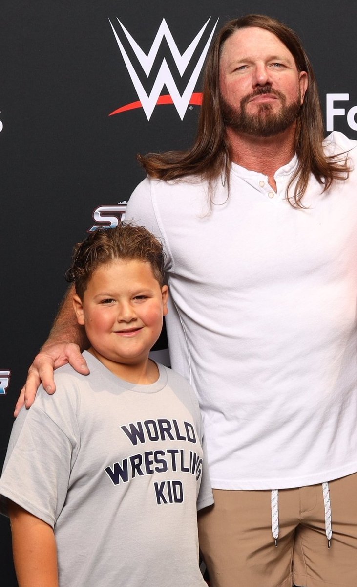 TheWWKid's tweet image. Thank you, AJ! @AJStylesOrg #WWECrownJewel
