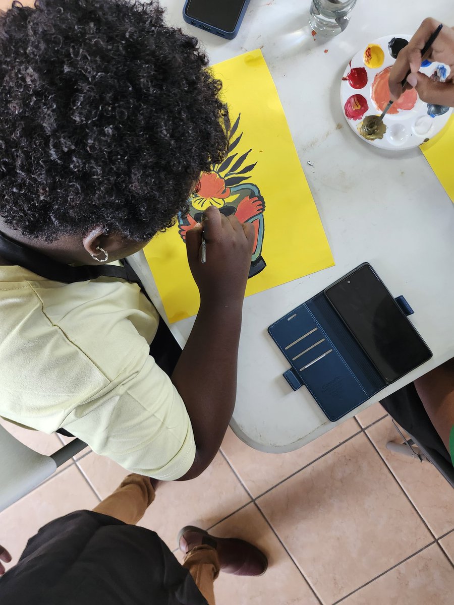 Our team got to lead an Art Therapy Session today for World Mental Health Day at the Mary Seacole Hall at UWI Mona. 

The ladies did wonderfully! 🎨🤍