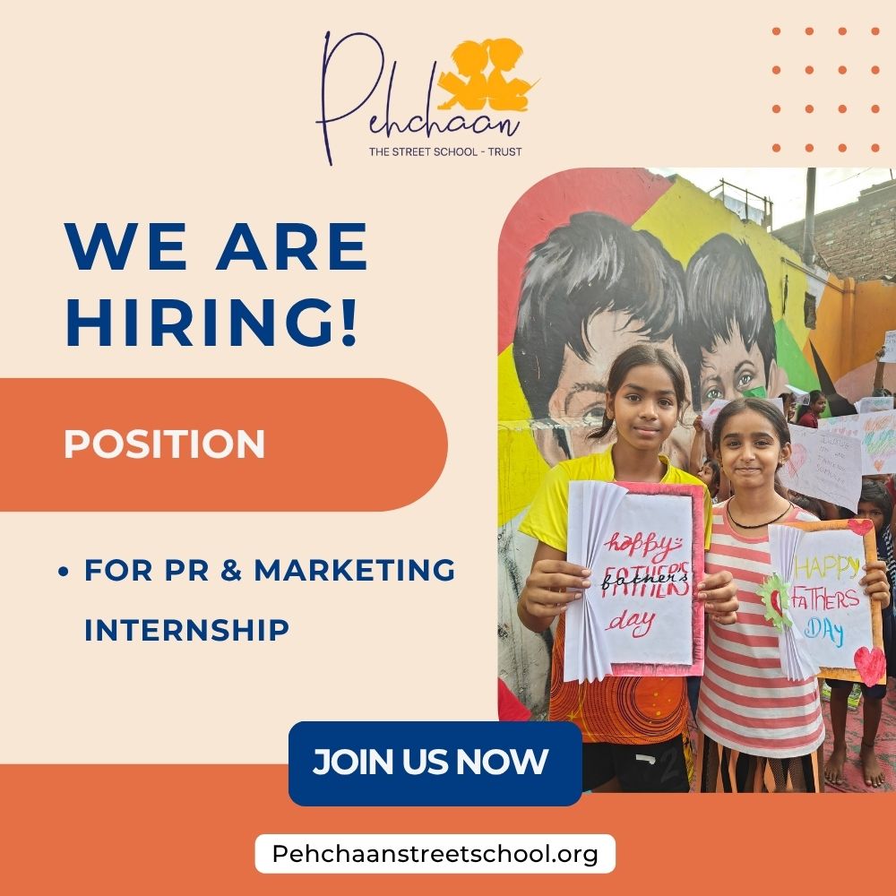 Sneha21034843's tweet image. Marketing pros, use your skills for good! Pehchaan The Street School is looking for a PR &amp;amp; Marketing Intern to amplify our voice and mission. Help us reach more supporters and students! Apply now: [Your Link to Application Page] #PRInternship #MarketingIntern #NonProfitMarketing