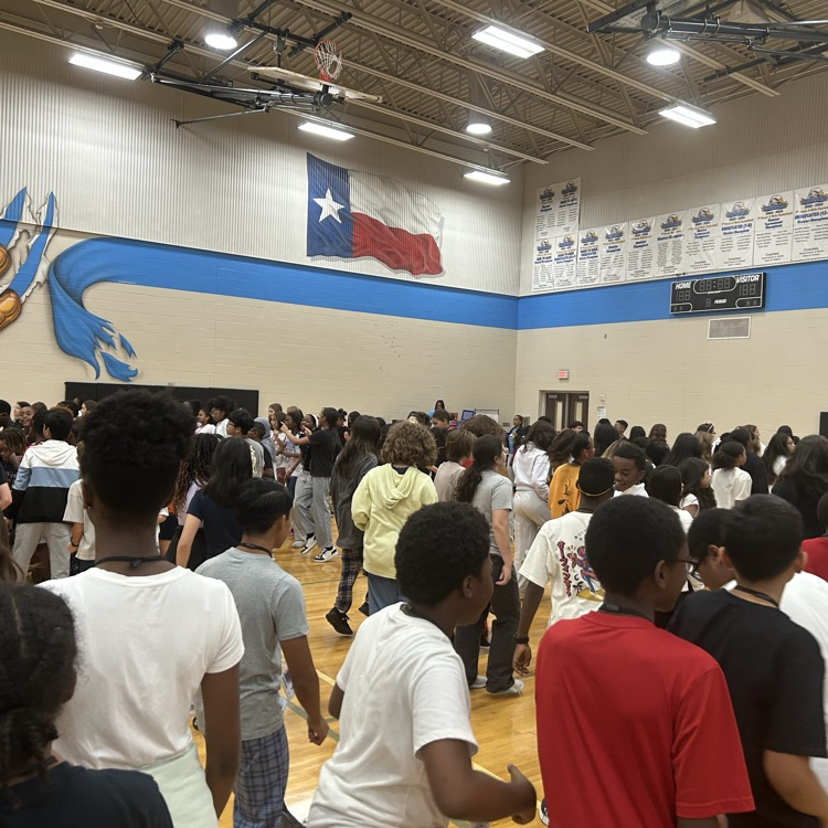 RMcNairJH's tweet photo. 🎉 Our 6th graders had a blast at their AttenDANCE! 💃🕺 Way to go for leading the way with the highest attendance on campus—and helping RMJH earn the top attendance spot among all Alvin ISD junior highs! 🦅👏 #EachStudentEveryDay #EaglePride https://t.co/14U6w4gGRm
