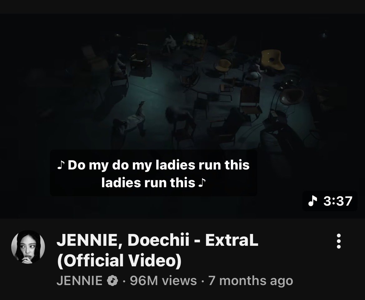 jennieloopingon's tweet image. 96M views so close to 100M, we need 4 more million streams!!