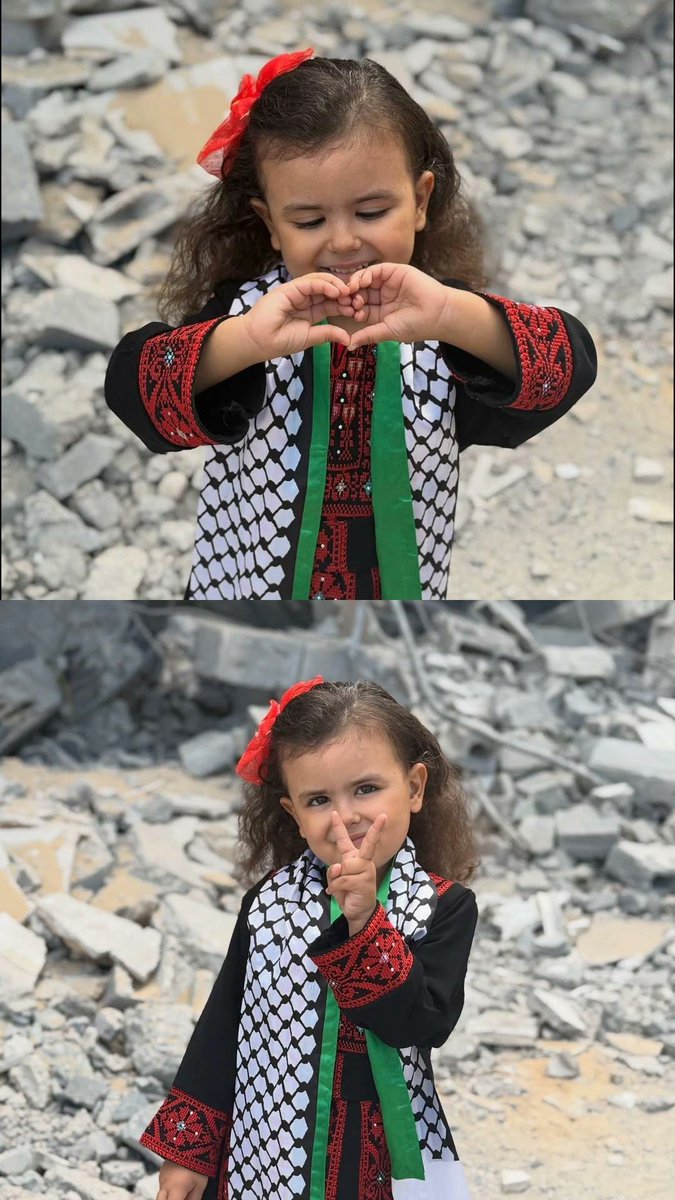 Dünya Kız Çocukları Günü diyorlar... Gazze'de çocuklar hâlâ gökyüzünü izliyor, yıldız olmayı değil, yaşamayı dileyerek.🥀

#kizcocuklarigunu 
#11EkimDünyaKızÇocuklarıGünü 
#Gaza