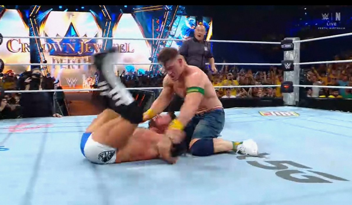 ProWFinesse's tweet image. John Cena has finally reached 100 PPV victories.

Legend.