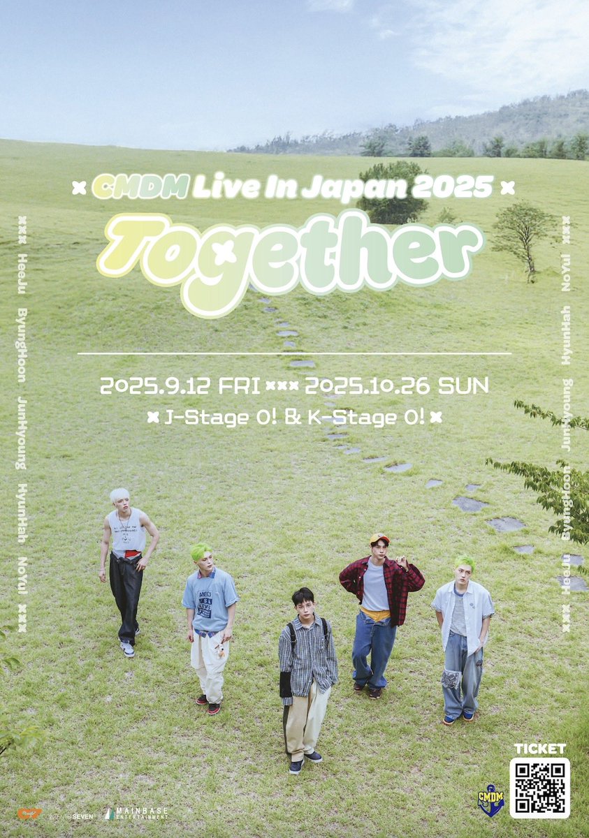 CMDM_JAPAN's tweet image. #CMDM Live In Japan 2025 -Together-

特典ゲットできた方も明日こそ！な方も😊
楽しみましょう💖

𝑵𝑬𝑿𝑻 𝑳𝑰𝑽𝑬
💎スペシャル特典販売DAY
🎫有料チケット特典:ユニットチェキ券🎁
🗓️10/12(日) 16:00
📍J-stage O!
🎫当日券有り🈶

💚初回無料+2ショットチェキプレゼント🎁

#シーエムディーエム