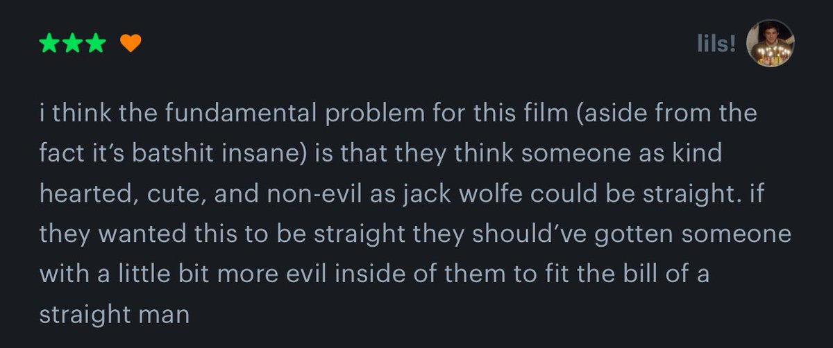 mwahwolfe's tweet photo. which one of u wrote the funniest review of the magic flute on letterboxd im fucking crying it’s so true https://t.co/tmCEf8a3vC