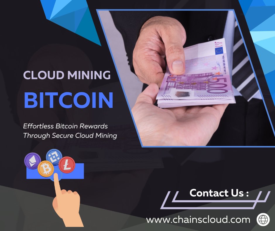 ChainsCloud's tweet image. ChainsCloud helps crypto enthusiasts choose the best cloud mining plans. Start your Bitcoin and Dogecoin cloud mining now at chainscloud.com
#bestcloudmining #bitcoincloudmining #dogecoincloudmining #cloudmining #chainscloud