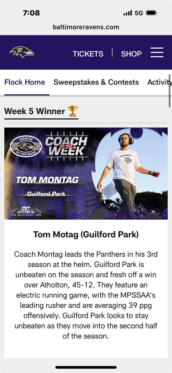 Guilford Park HS Athletics tweet media