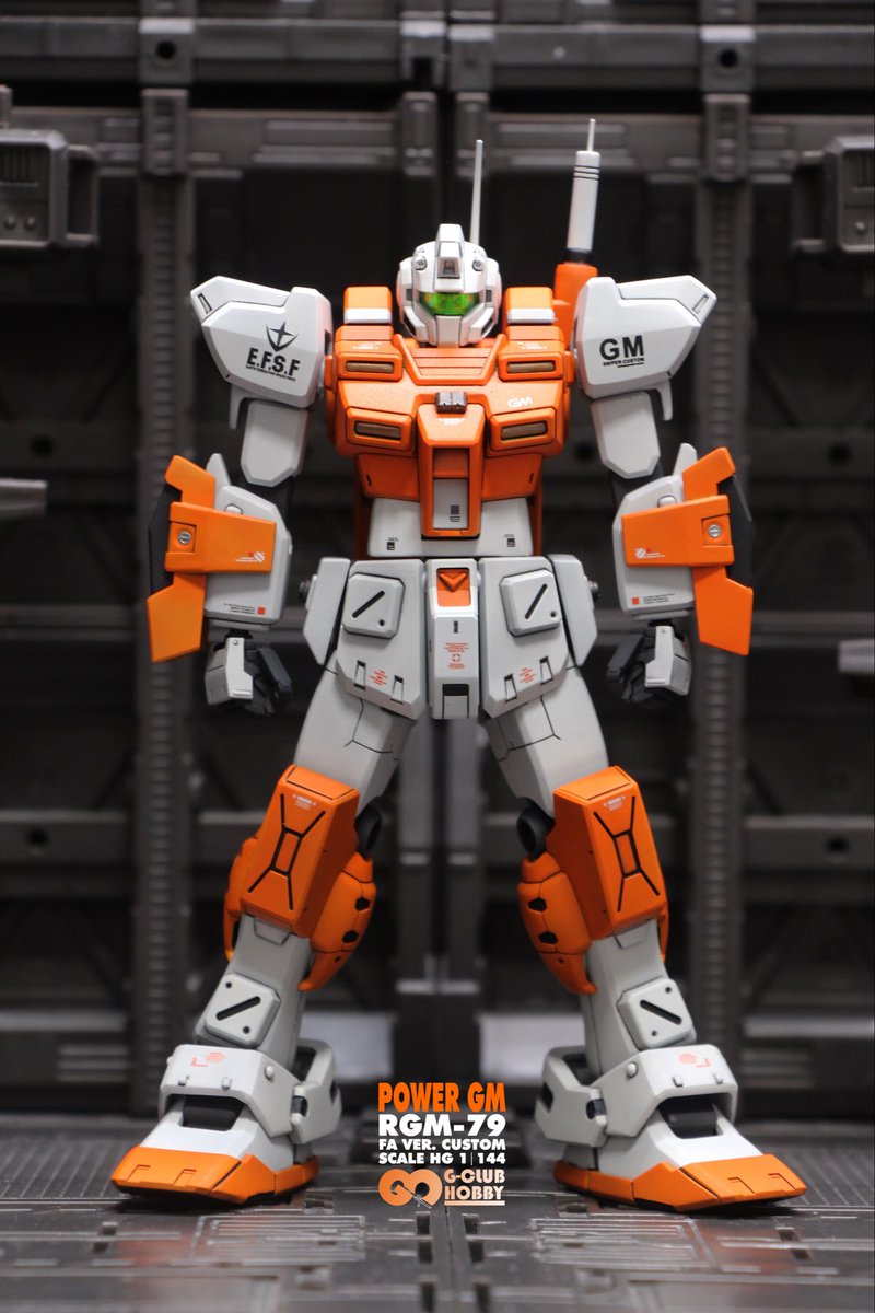 Gch9298's tweet photo. HG Powered GM FA ver custom https://t.co/RnCg4s3aPn