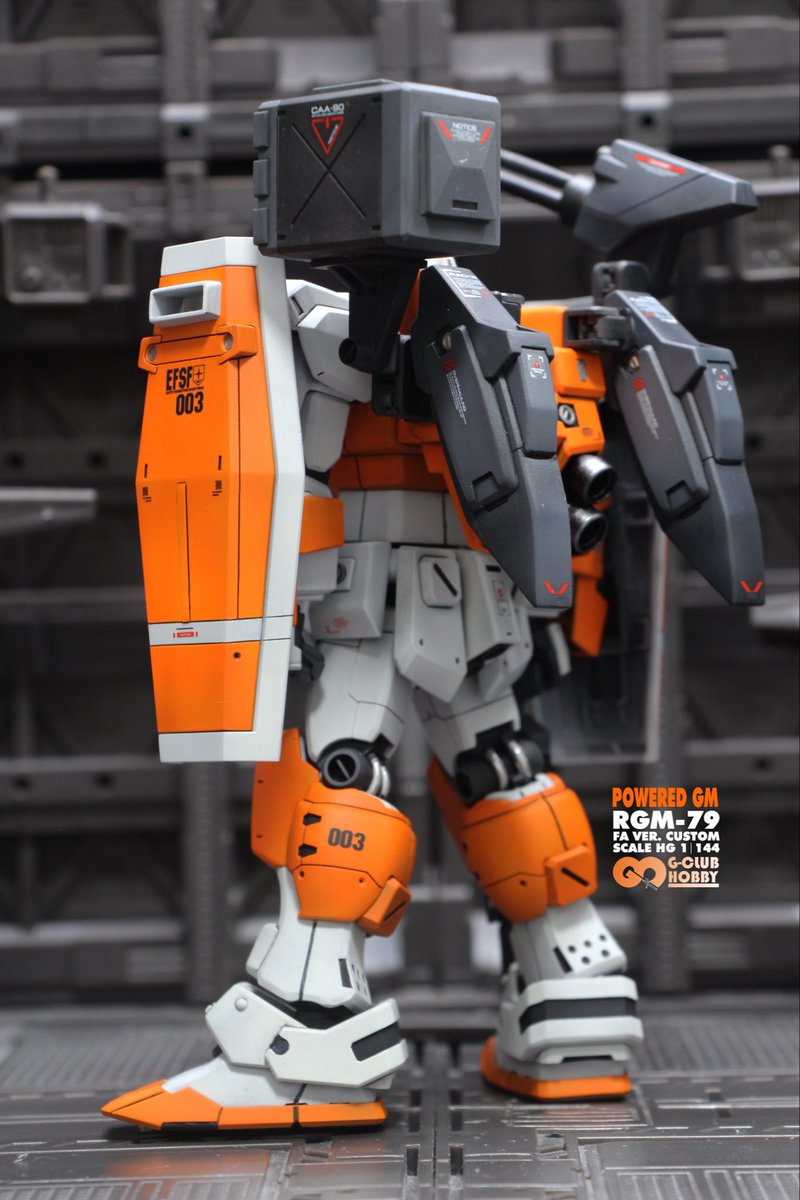 Gch9298's tweet photo. HG Powered GM FA ver custom https://t.co/RnCg4s3aPn