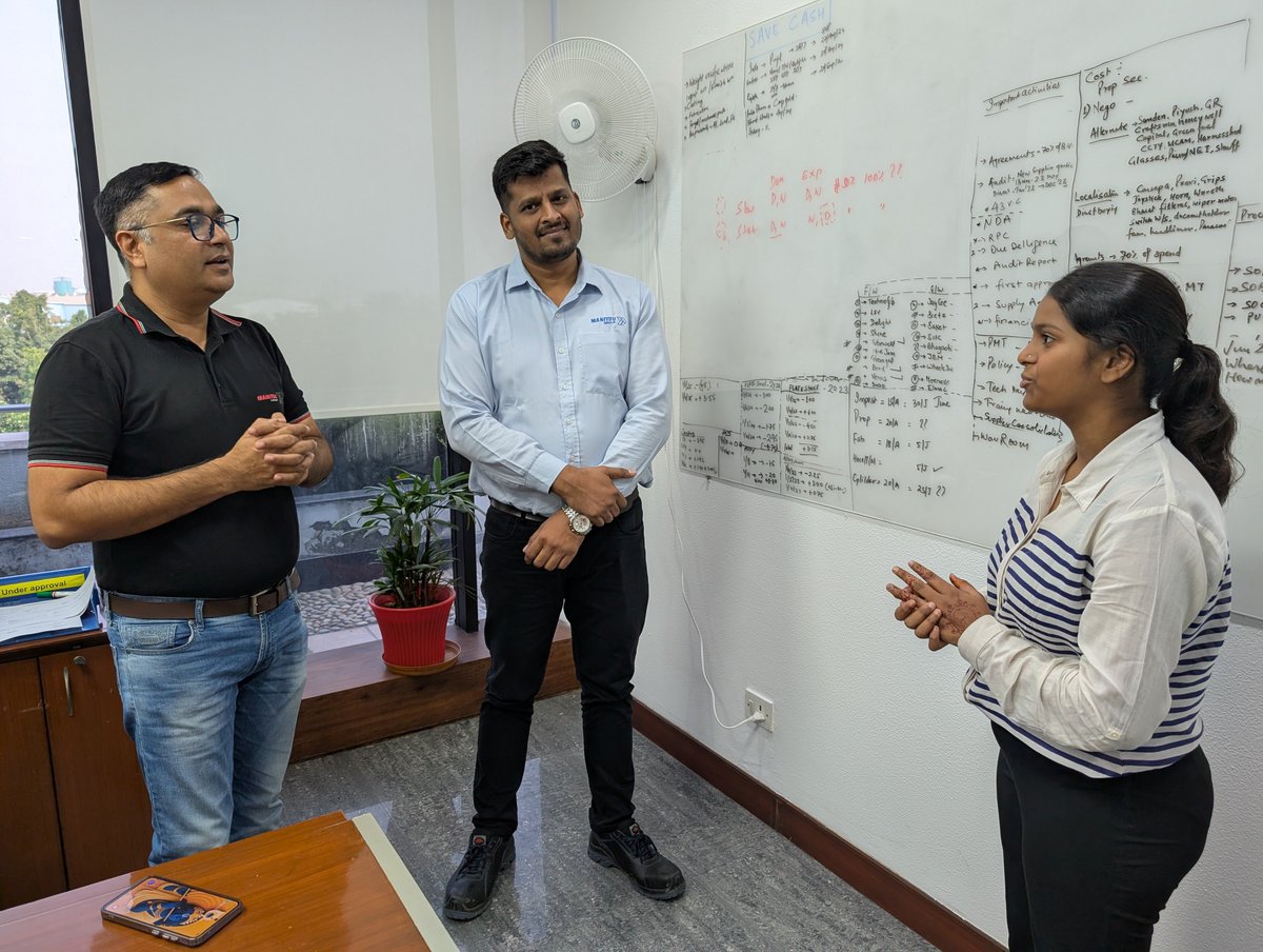 Plan_India's tweet photo. Seventeen-year-old Sonal, a student and a Girl Changemaker, took over as HR Director for Asia Pacific, Africa, and the Middle East at @manitou_india as part of Plan India’s Girls Takeover for International Day of the Girl. https://t.co/AiZq0kMH5X