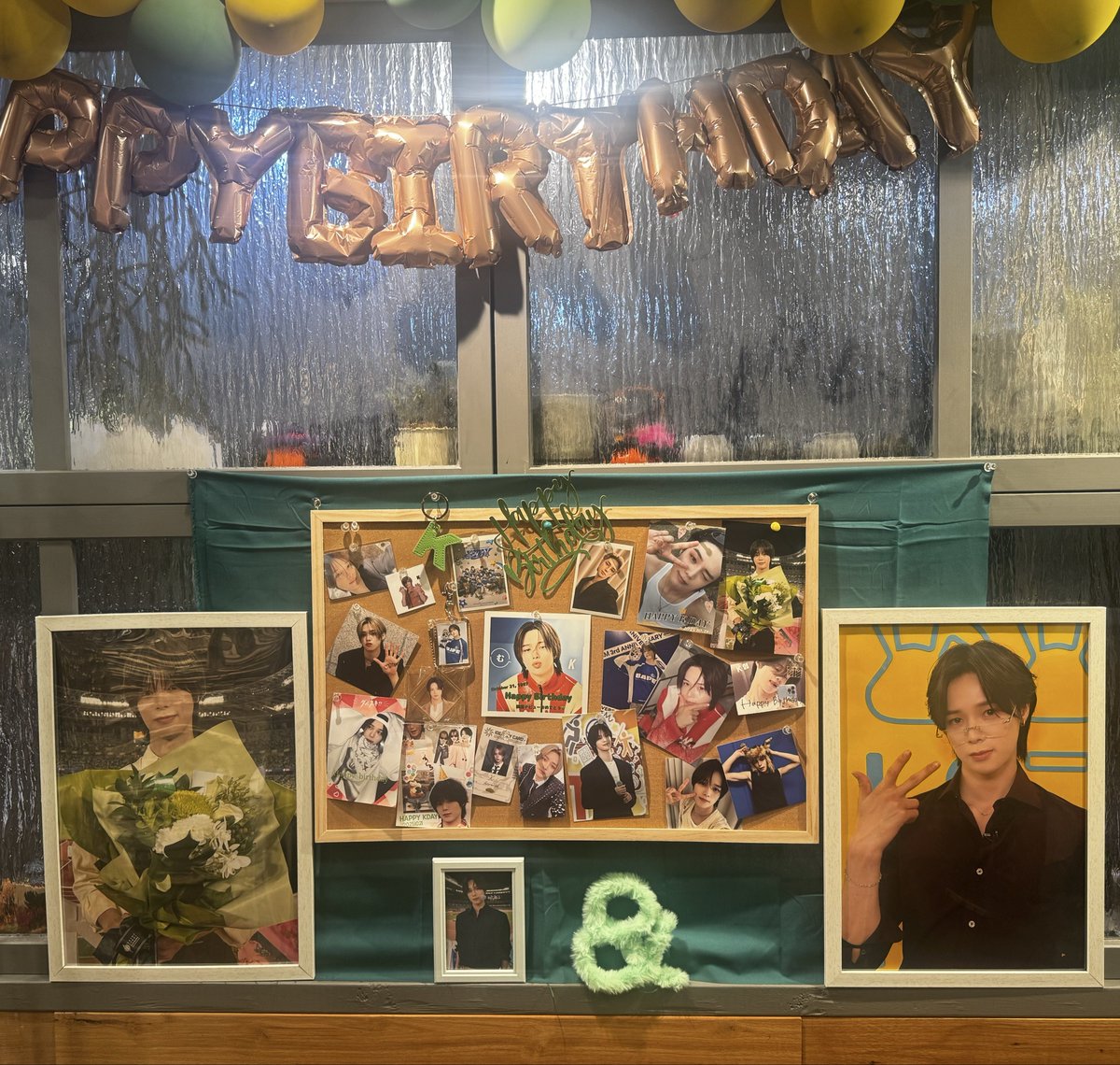 and_k_cafe's tweet photo. KくんボードもLUNÉの皆さんの愛でいっぱいになりました🫶
そして…10月21日(火)Kくんのセンイルカフェを開催する事になりました🎂💚

#andKcafe で一緒にお祝いできたら嬉しいです☕️✨
詳細・ご予約方法は2枚目・３枚目をご覧ください🕊
#andTEAM  #東京お23 #HAPPY_K_DAY https://t.co/2zwDd1V2V7