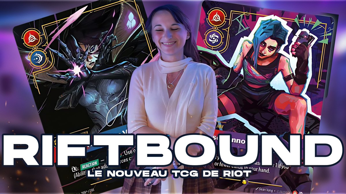 Vous êtes TRES nombreux à avoir posé des questions sur <a href="/playriftbound/">Riftbound</a> . J'ai profité du tournoi à l'Atmos Arena d'hier soir pour vous en faire un vlog.

Un grand merci à <a href="/MaxiTCG/">MaxiTcg</a> pour ça et à <a href="/elrodess/">IJC ElRodess</a> pour le matos et avoir été mon caméraman. 

Lien en dessous 🔽🔽