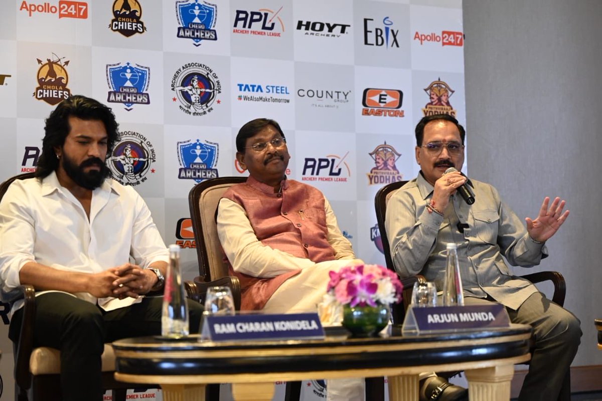Virend_Sachdeva's tweet image. Today, we convened a press conference to celebrate the roaring success of the Archery Premier League. This league is a milestone, the first of its kind globally and an enduring source of great honor for India, which championed its inception and hosting.
It was humbling to shareтАж