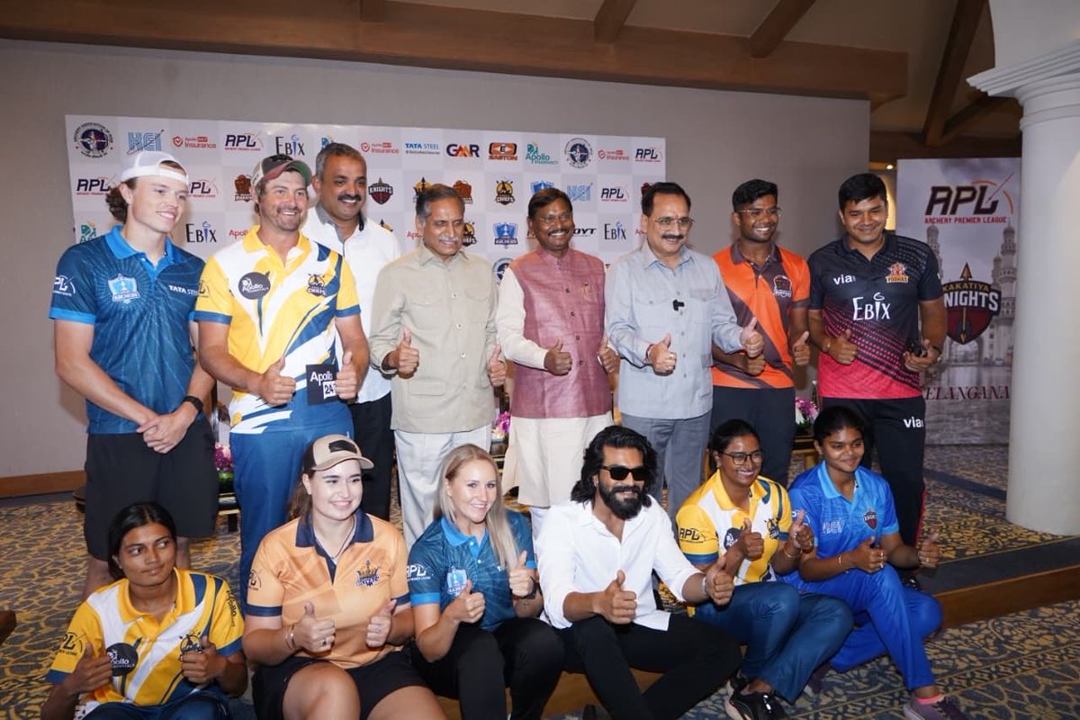 Virend_Sachdeva's tweet image. Today, we convened a press conference to celebrate the roaring success of the Archery Premier League. This league is a milestone, the first of its kind globally and an enduring source of great honor for India, which championed its inception and hosting.
It was humbling to shareтАж