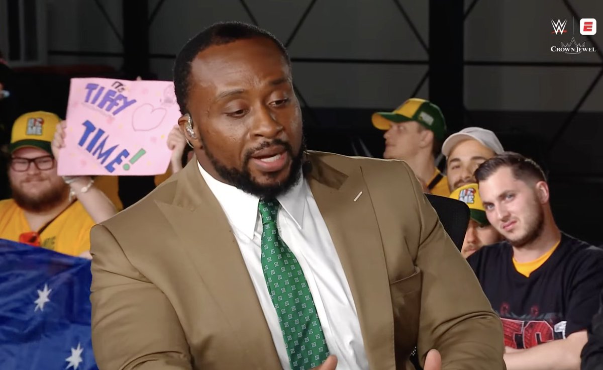 WrestleTalk_TV's tweet image. Big E says that Rhea Ripley already has a Hall of Fame worthy career by her 29th birthday