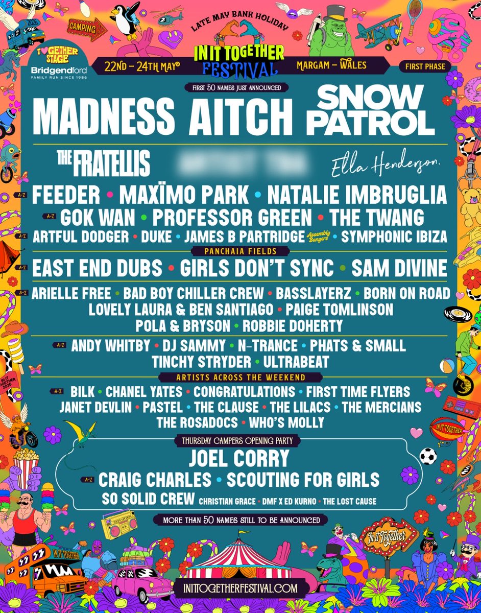 HERE WE GO 💥 

2026 Festival season starting with a bang, buzzing to head to @inittogetherfestival for the first time alongside some incredible artists 💙