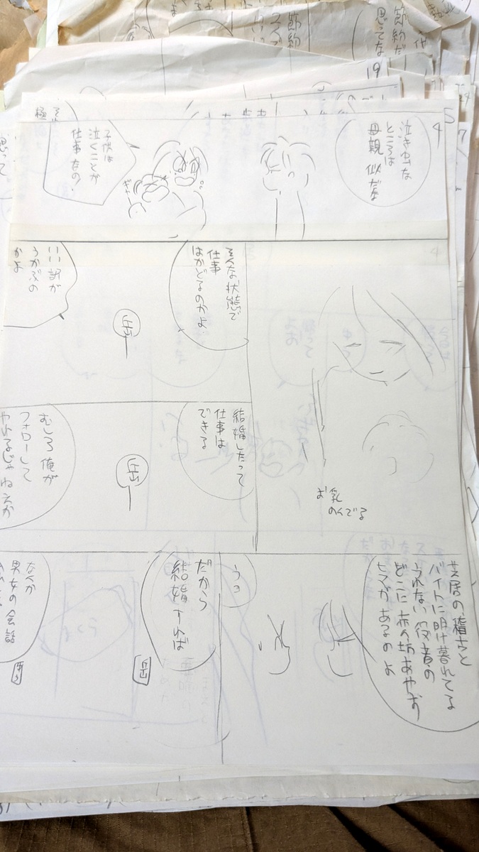 mochiru_h's tweet image. かくてるとかハーフのボツネームとか。