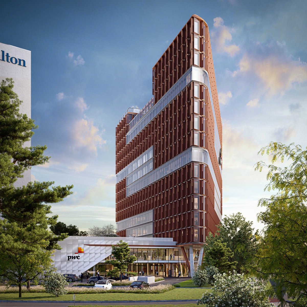 أعلن جهاز الاستثمار العُماني عن نجاحه في تطوير برج إيكليبس المكتبي في المانيا وبيعة في 2022 لشركة يونيون الألمانية للاستثمار قبل اكتمال تشييده مما يساهم بتنويع مصادر الدخل.🇩🇪🇴🇲

موقع استراتيجي في قلب دوسلدورف يبلغ ارتفاعه 60 مترا مايعادل 16 طابقا بالإضافة إلى ميزات صديقة للبيئة.