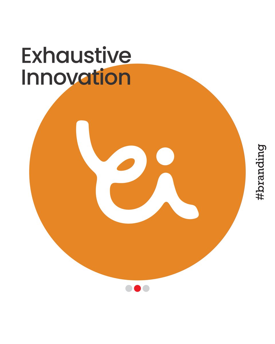 threedotdesigns's tweet image. For Exhaustive Innovation, we designed an identity that reflects energy, clarity and creativity in motion.
Its circular form represents continuity, while the interplay of curves and colour expresses limitless imagination.

#creativityinmotion #brandingstudio  #3dd #ahmedabad