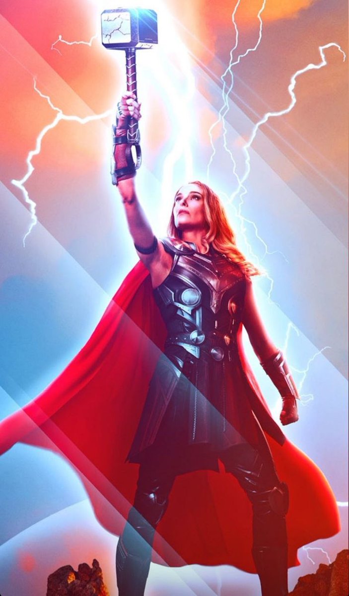 virat_xy's tweet image. #mightythor #ladythor #cosplayers #MarvelComics #marvel #loveandthunder #Aiart️