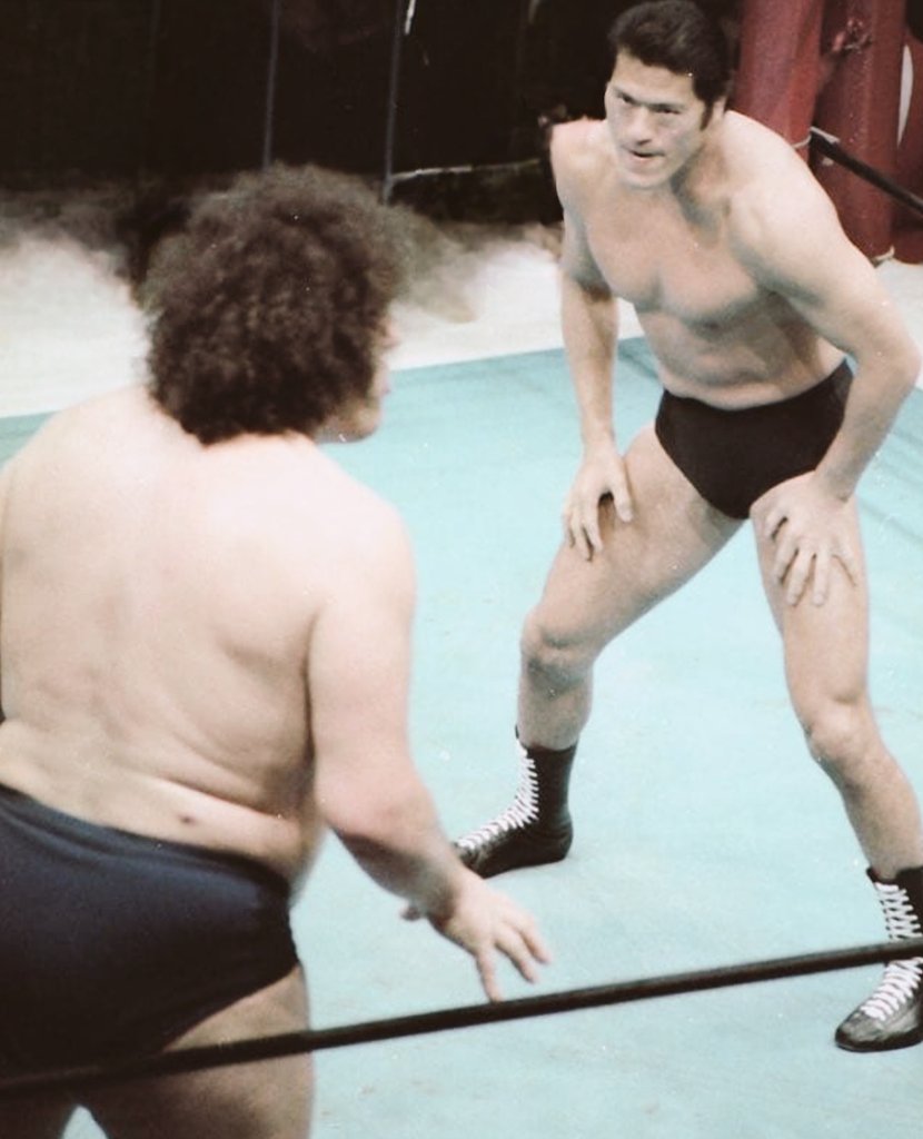 nobu54839782's tweet image. #アントニオ猪木
#アンドレ・ザ・ジャイアント 
#新日本プロレス

1982