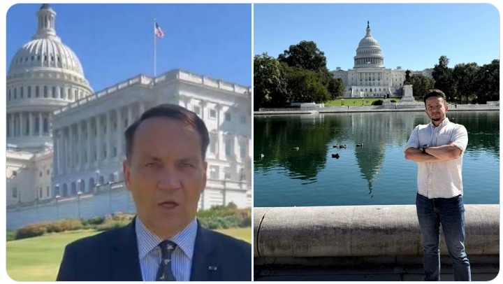 <a href="/OrzelBartlomiej/">Bartłomiej Orzeł</a> lista zwiedzających POLAKÓW w USA się powiększa
może jakieś biuro podróży dla lewaków przy RM?