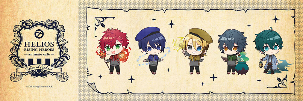 エリオスライジングヒーローズ×アニメイトカフェ名古屋2号店