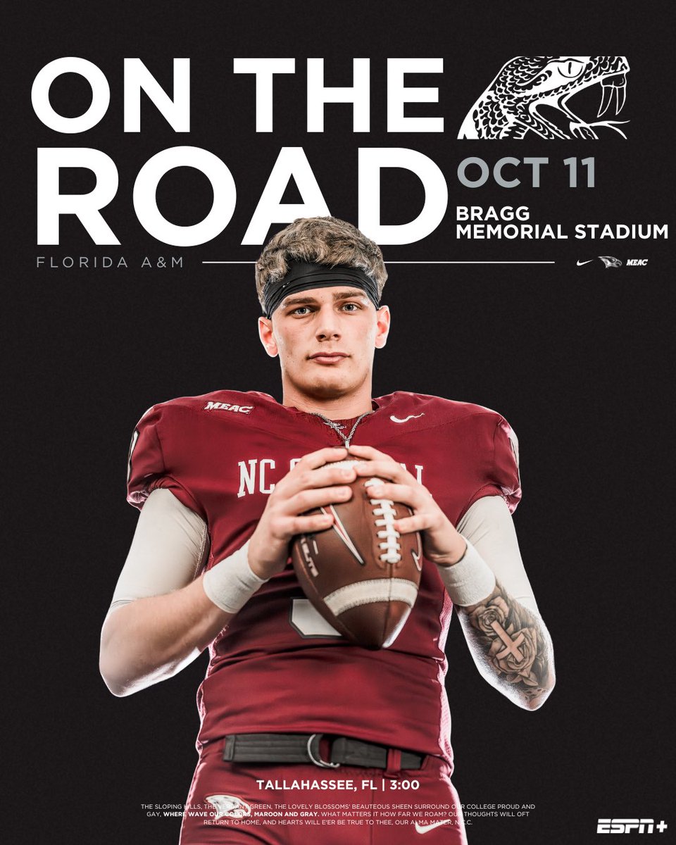 NCCUAthletics's tweet image. Let’s work, it’s GAME DAY! 

#CultureOverScheme #BeGreat #NCCUFootball #EaglePrideAmplified