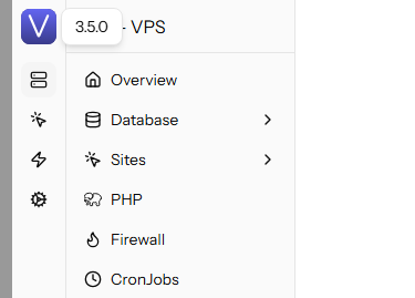 manuelregidor's tweet photo. Theorically, I updated to latest version:

"✅ Vito updated successfully to 3.11.1! 🎉"

But I don't know why my VPS server still saying 3.5.0