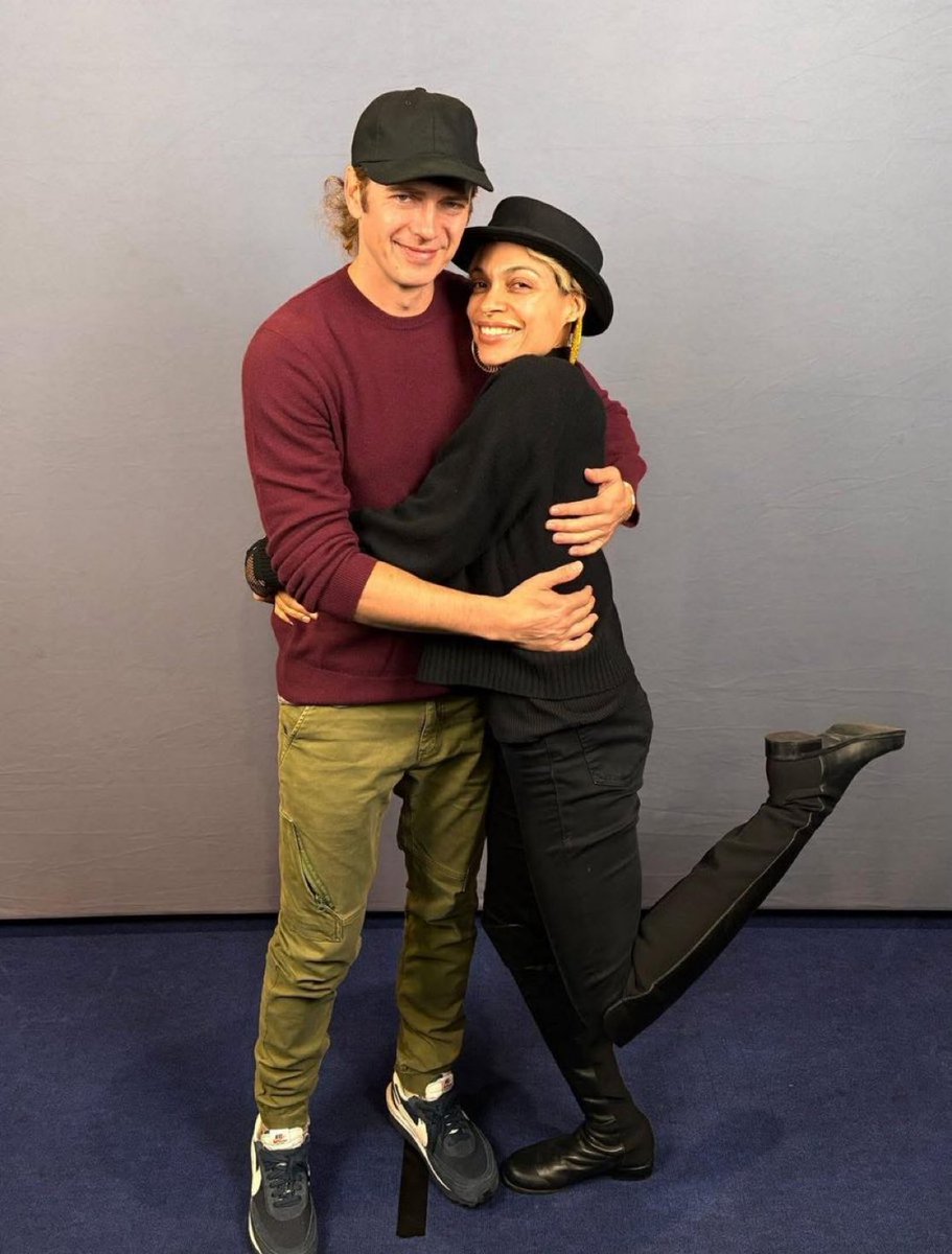 HaydenUpdated's tweet photo. Hayden Christensen and Rosario Dawson at Comic Con Scotland

📸: @comconscotland https://t.co/IYFbxbnYSp