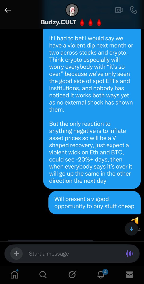 MrOmodulus's tweet image. “Do you think we have a good Q4, slow down in December like you said and resume in Q1 sometime? Due to liquidity from QE/M2?” 

A question from @BudzyTV in a DM to me on 3rd September. Wish I had answered it in public now but there we are 🤷🏻‍♂️