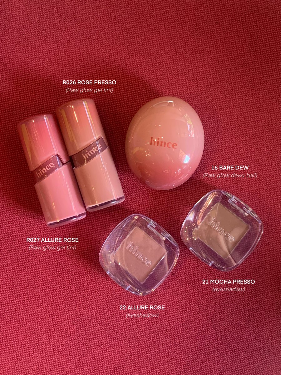 leclandestine's tweet photo. Rose Presso Collection 💌 คอลใหม่ของ hince คือสีน่ารักมากกก ให้ไวบ์ warm &amp; cool tone เข้ากับช่วงฤดูใบไม้ผลิแล้วก็ต้อนรับเทศกาลคริสต์มาสที่สุด แถมสีเม็ดแน่น ยิ่งทาย้ำยิ่งสีสวย ราคาวัยเรียนจับต้องได้ด้วยอยากให้ลอง ☕️🍂🥀 https://t.co/13u0KGOi6O