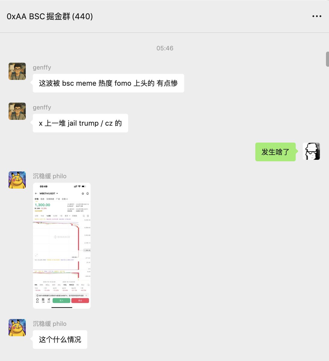 0xAA_Science's tweet image. 复盘1011暴跌：我的视角
1. 前奏
昨天一天一切看似风平浪静。
晚上11点左右，川普在 Truth Social 上宣布要“重启中美贸易战”，并计划增加关税。市场开始阴跌，但还没完全恐慌。
听完cz的直播，我盯盘到三点半才睡，但是睡的不踏实。

05:00 -…