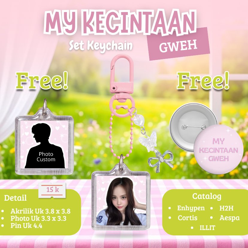 [Help Rt &amp; likes for appreciated]
Open PO set keychain kecintaan 

🗓️ Open po sampai 18 Okt

Link PO forms.gle/StajthQmkaazyy…
